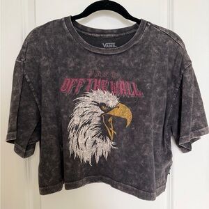 Vans Gray Acid Wash Tee